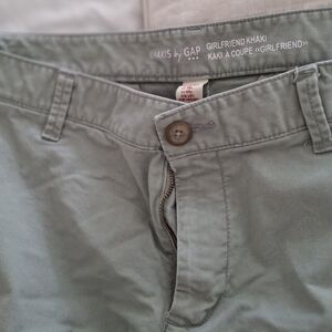Gap sage/khaki cotton pants size 12